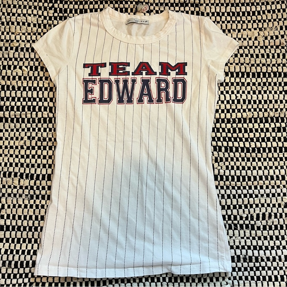 Team Edward baseball tee